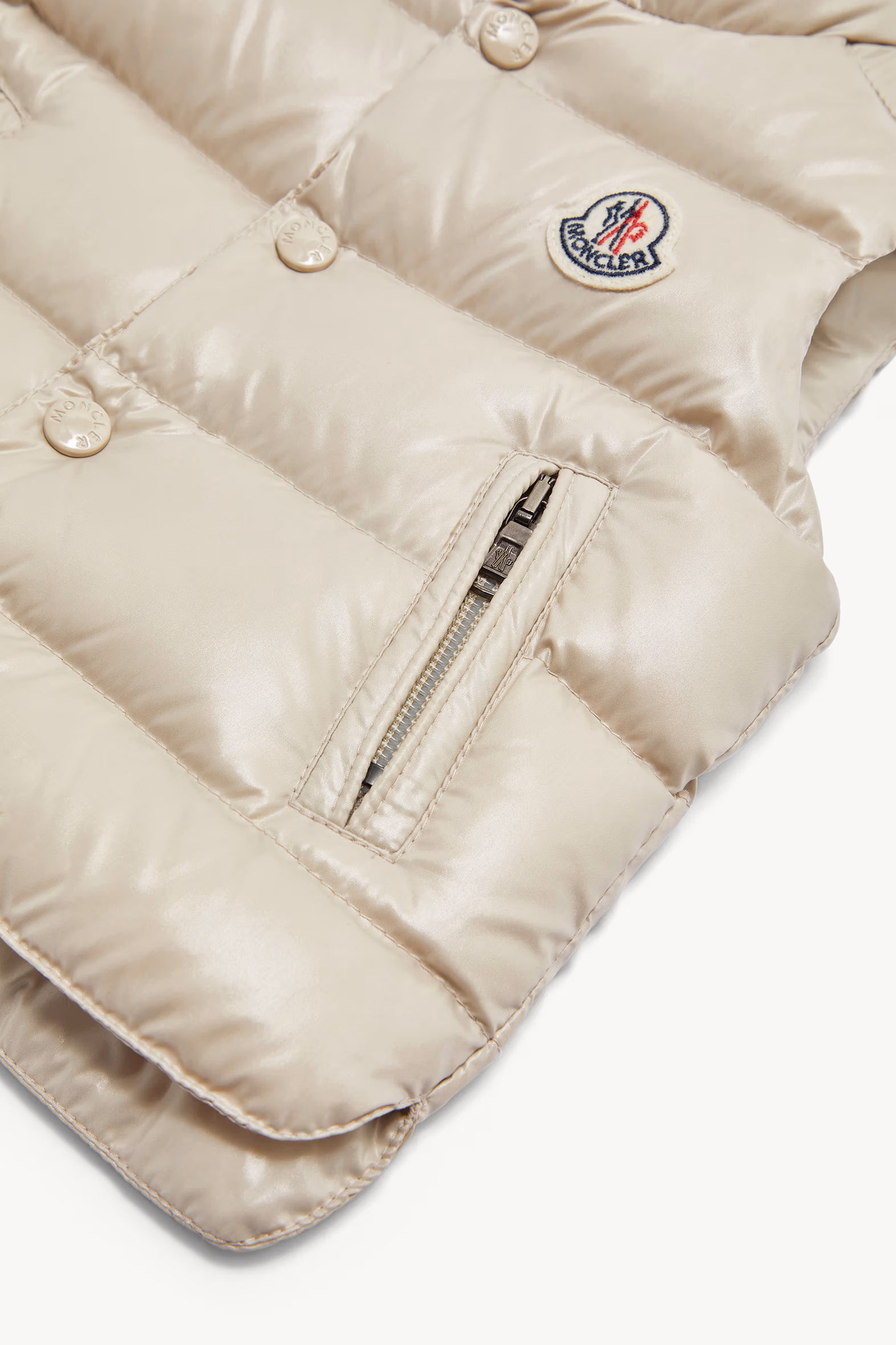 Doudoune sans manches Bernard Mixte Beige Moncler 3